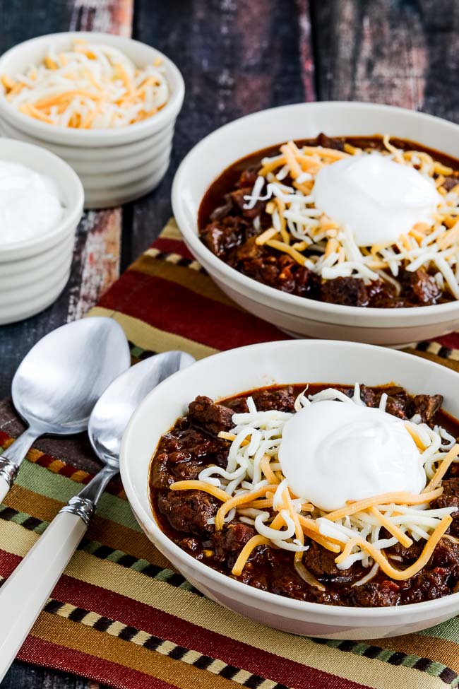 Instant Pot Low-Carb All-Beef Ancho and Anaheim Chili found on 